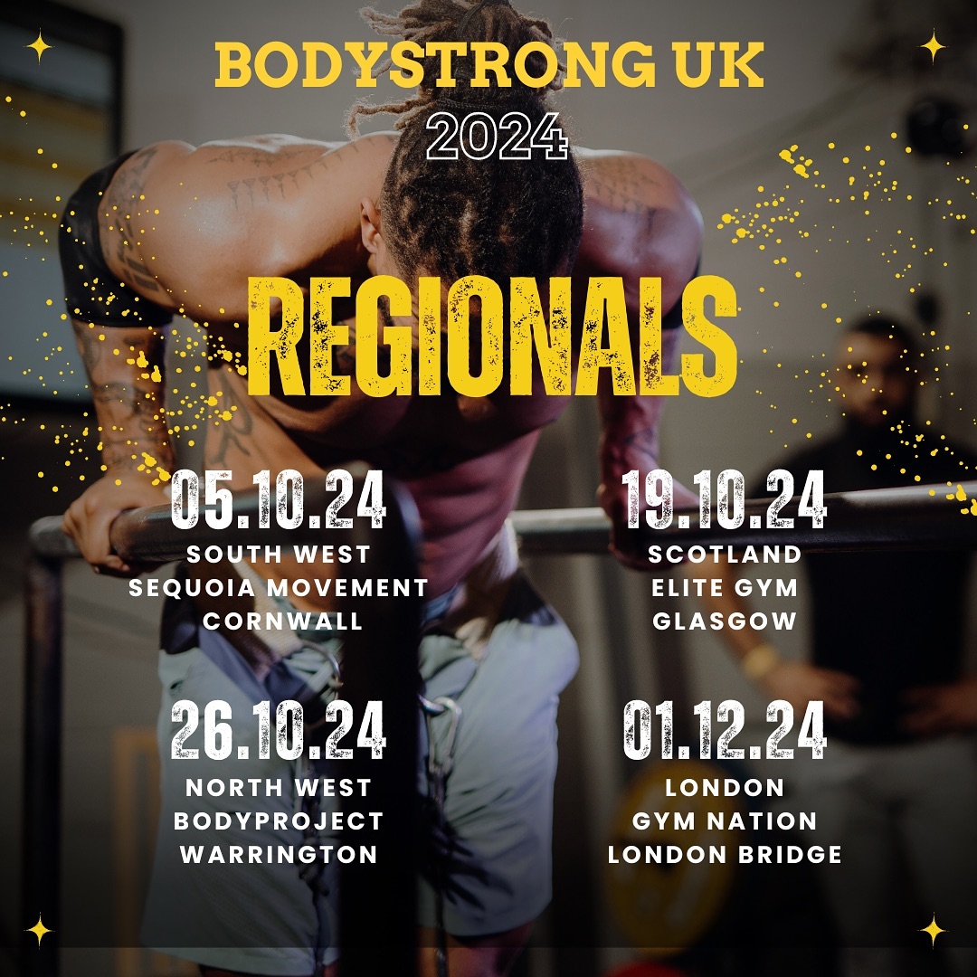 BODYSTRONG UK REGIONALS 2024 | Pull up & Dip SERIES 4