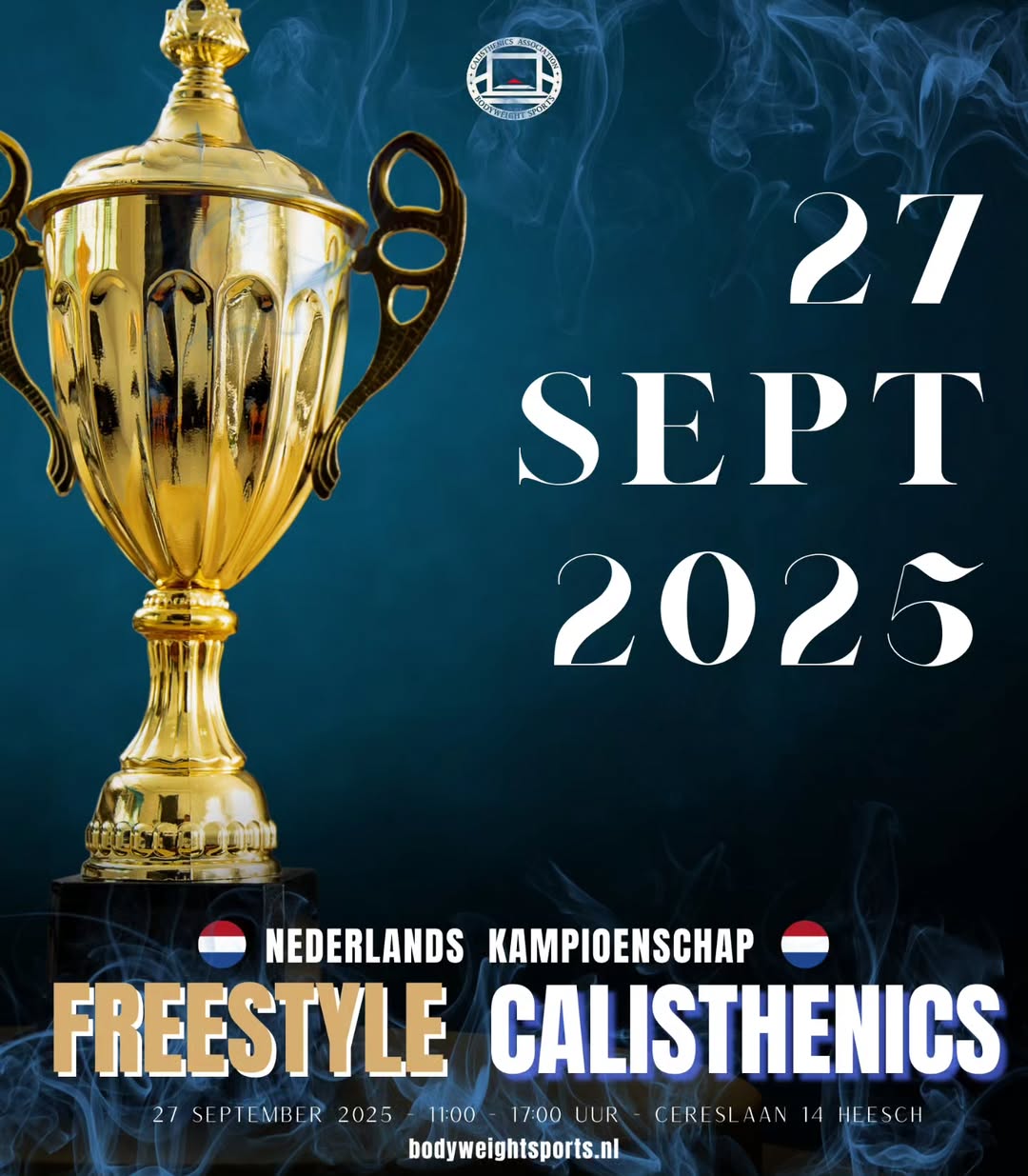 Dutch Championships Freestyle | NEDERLANDS KAMPIOENSCHAP FREESTYLE CALISTHENICS