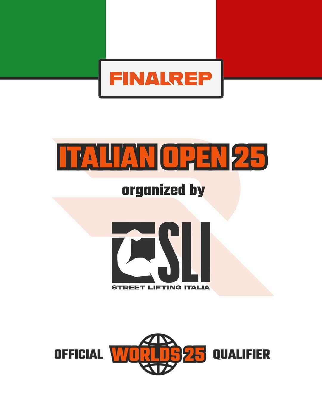 Italian Open 25 🇮🇹 | Streetlifting Italian Championship