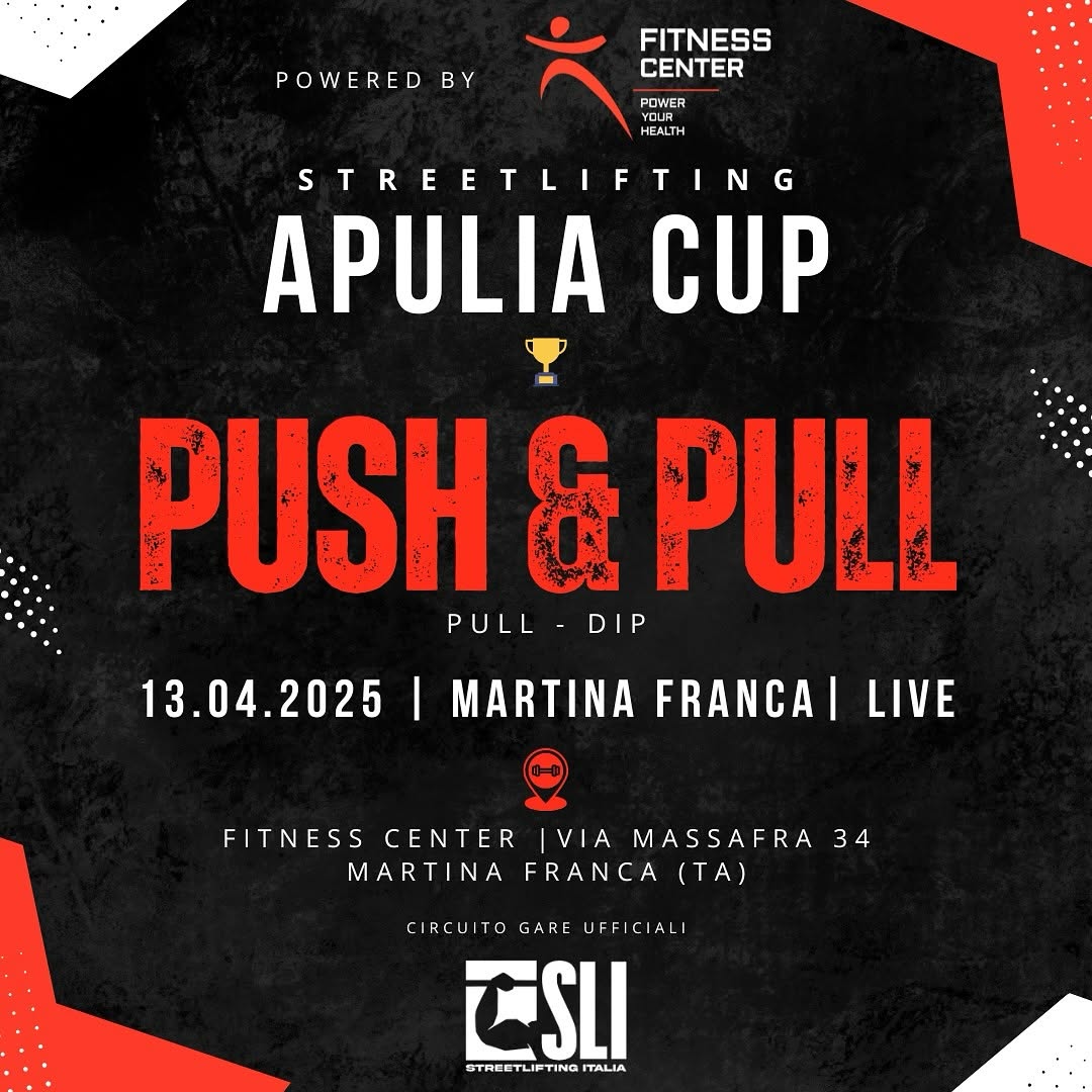 Streetlifting Apulia Cup | Push & Pull