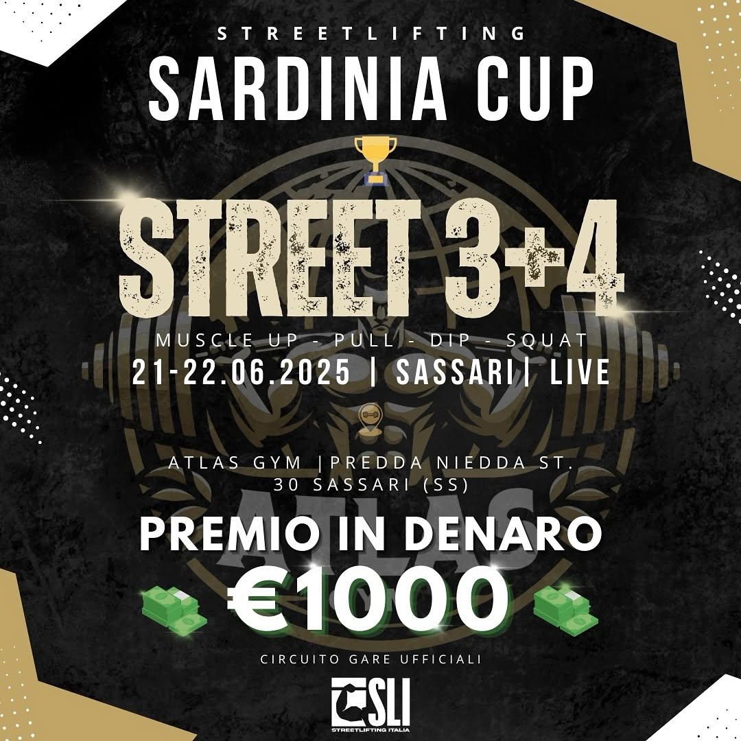 Streetlifting Sardinia Cup | Street 3 + 4