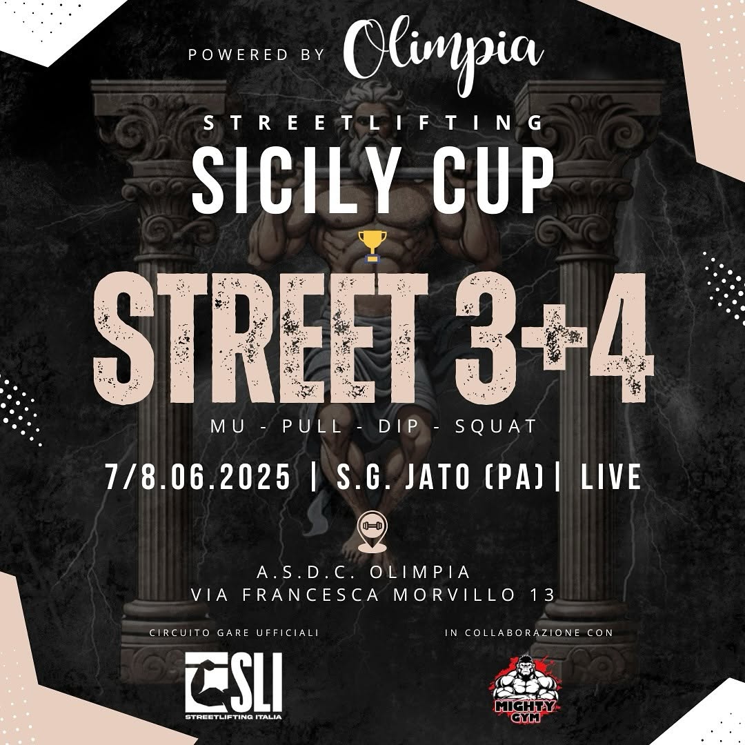 Streetlifting Sicilly Cup | Street 3 + 4