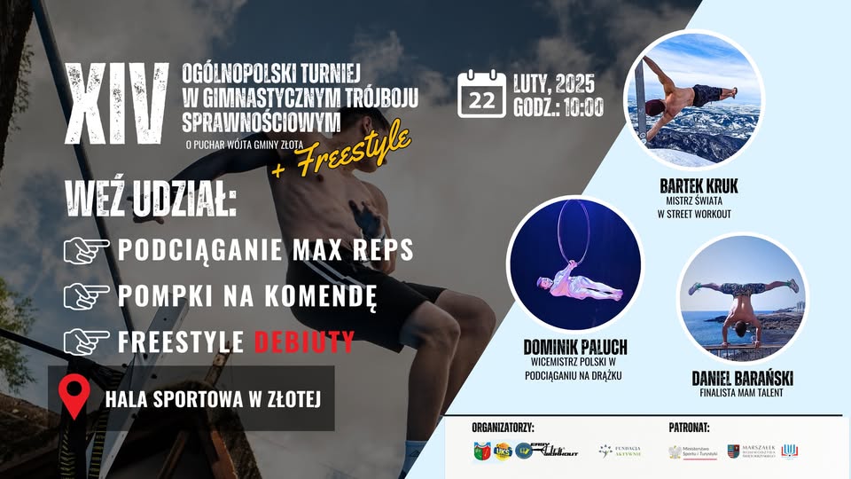 XIV Ogólnopolski Turniej w Gimnastycznym Trójboju Sprawnościowym- Złota 2025