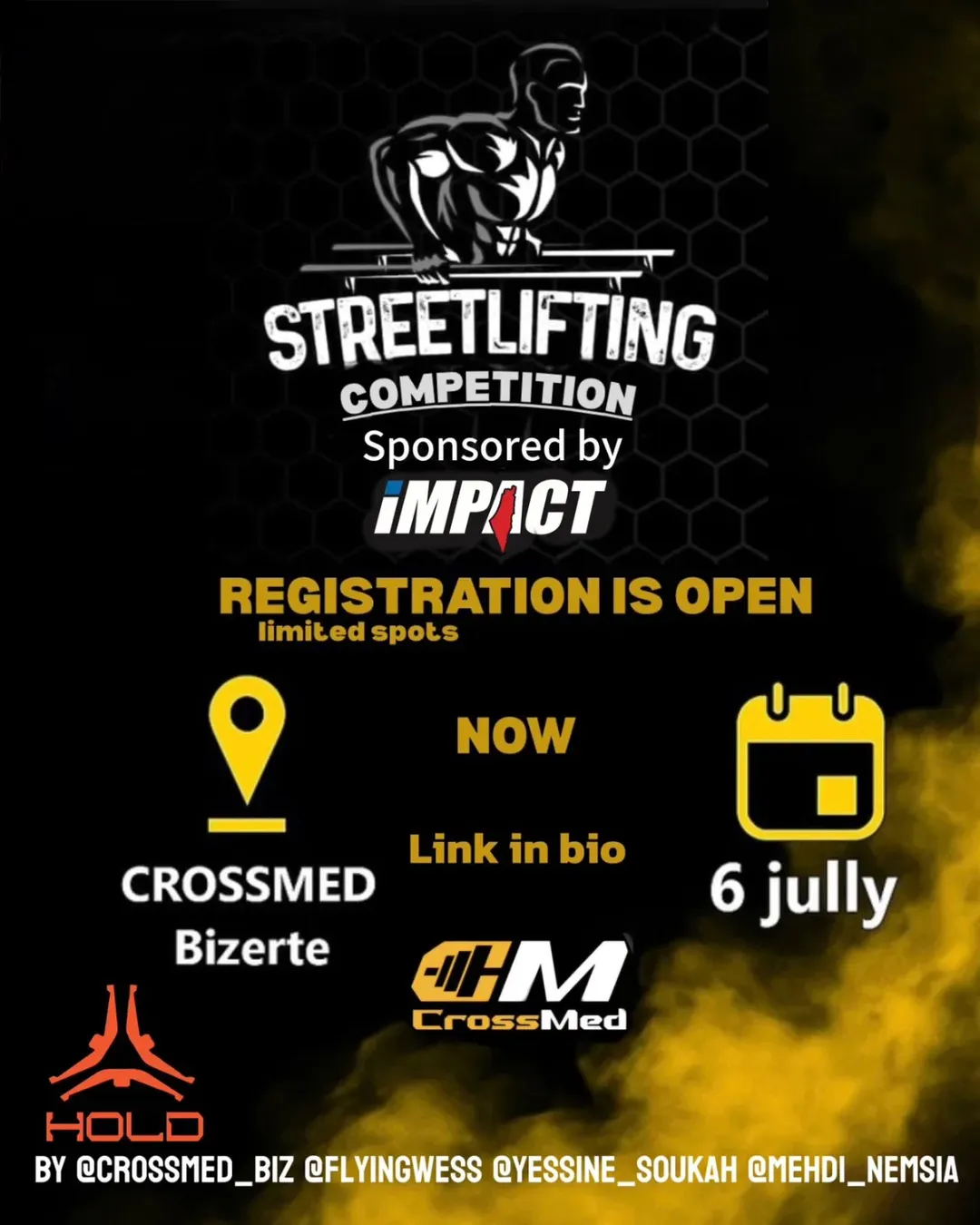 COMPÉTITION DE STREETLIFTING EN TUNISIE
