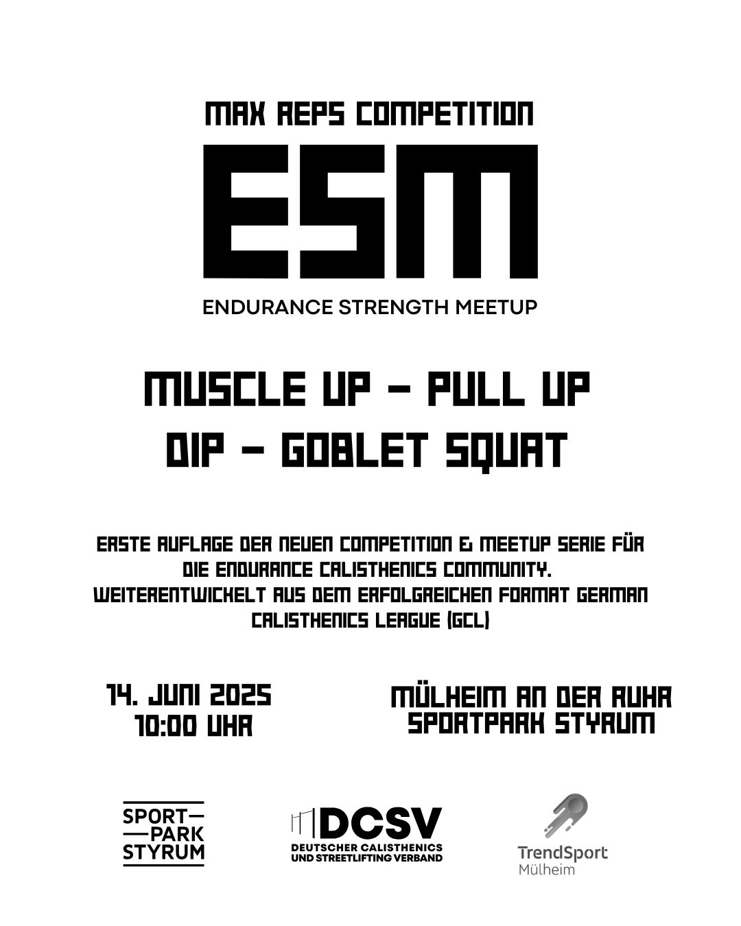 ESM – Endurance Strength Meetup Mülheim 2025