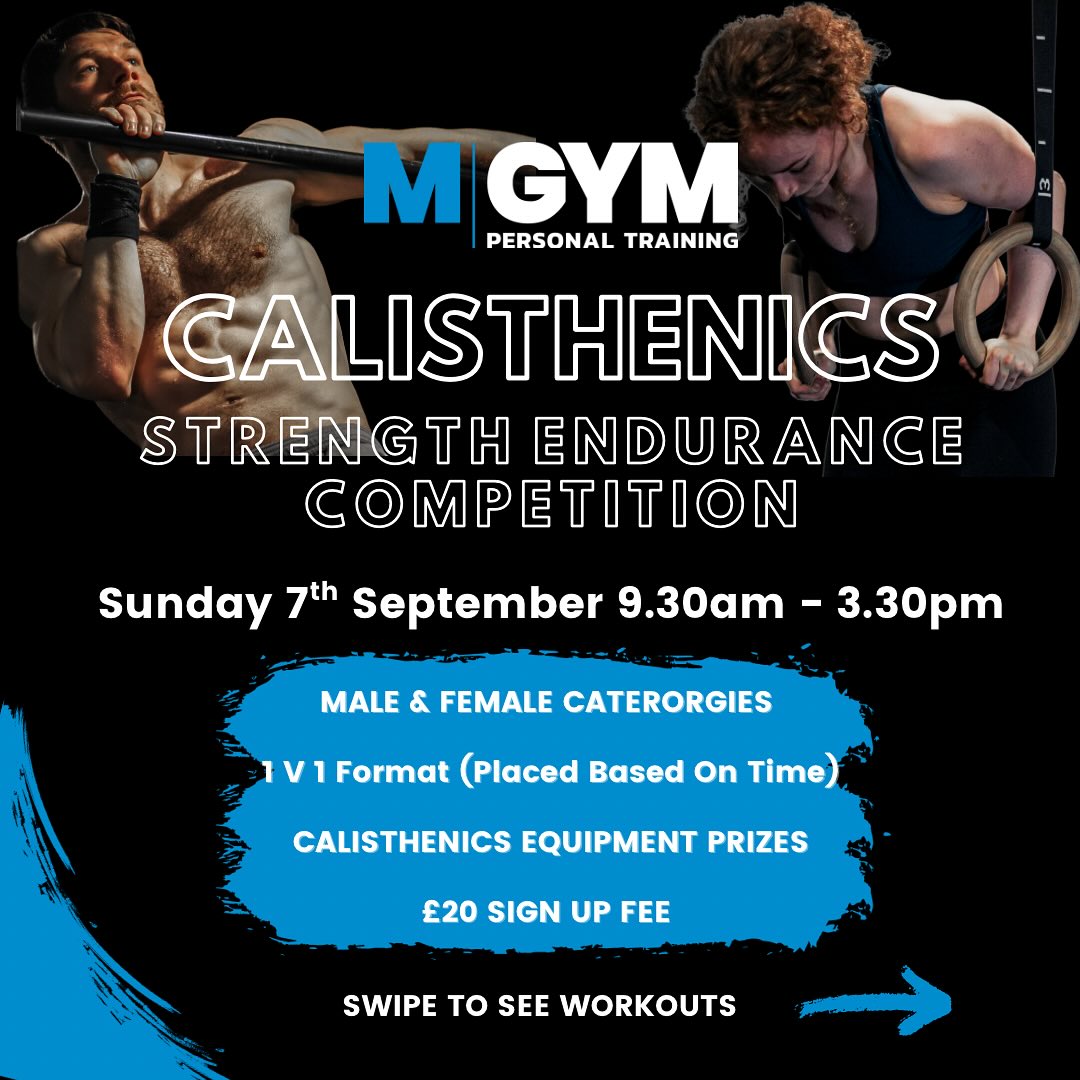 MGYM Cali Strength Endurance Competition