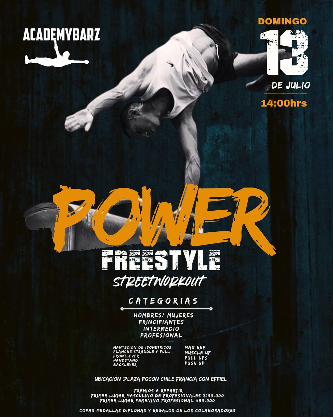 POWER FREESTYLE Street Workout - ACADEMYBARZ