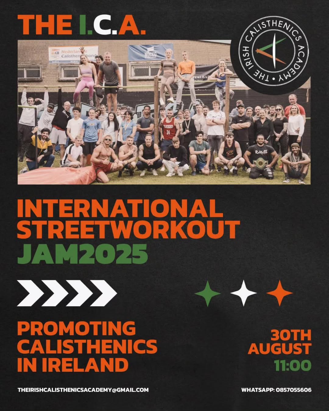 THE I.C.A. STREETWORKOUT JAM 2025