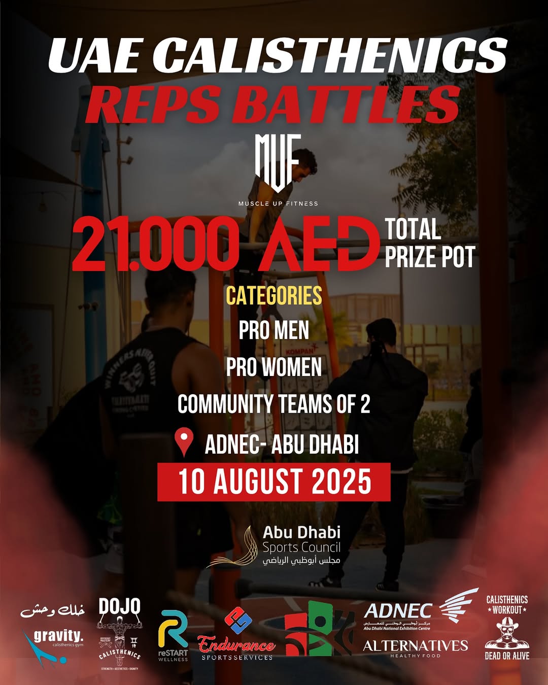 UAE Calisthenics Reps Battles