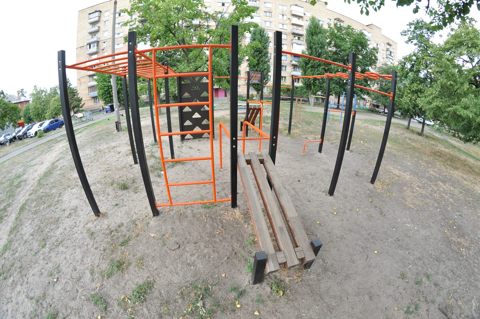 Спортивная площадка для Workout
