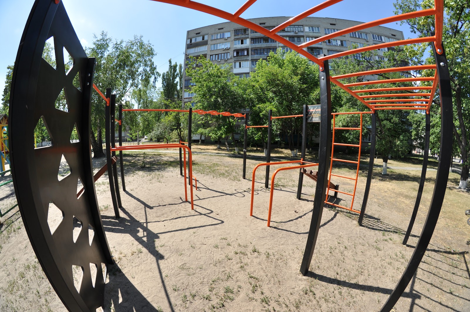 Спортивная площадка для Workout
