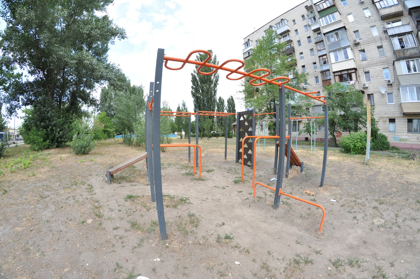 Спортивний майданчик для Workout