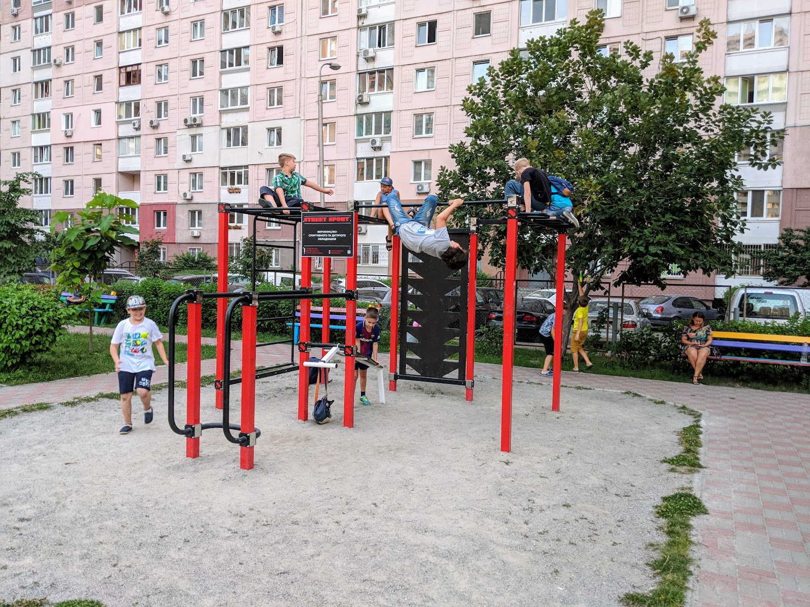 Спортивний майданчик для Workout