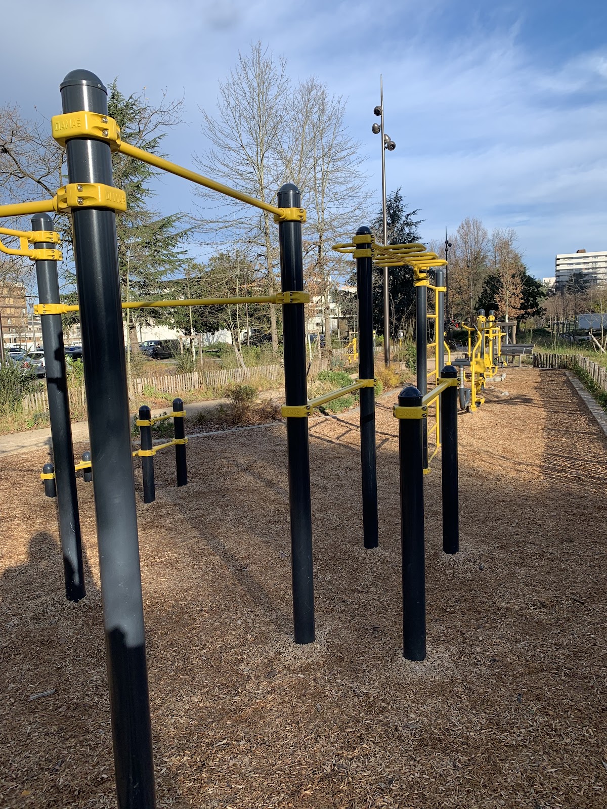 Aire de callisthenics et de fitness