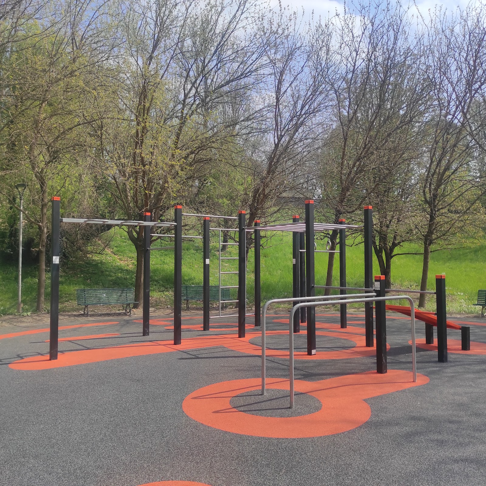 Area attrezzi calisthenics