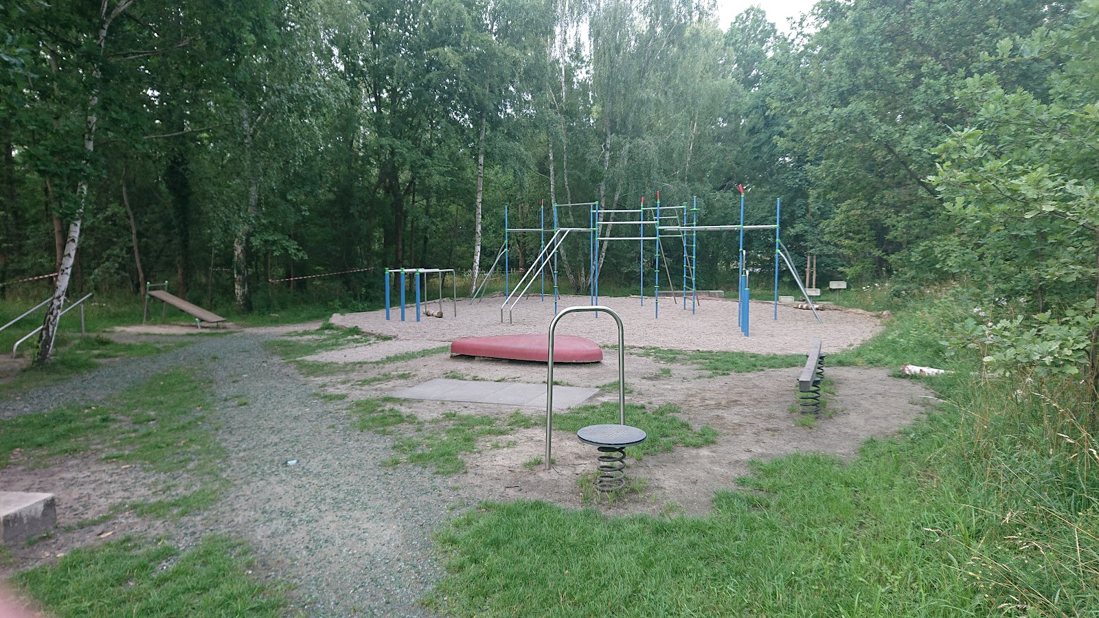 Calisthenics Anlage im Volkspark Potsdam