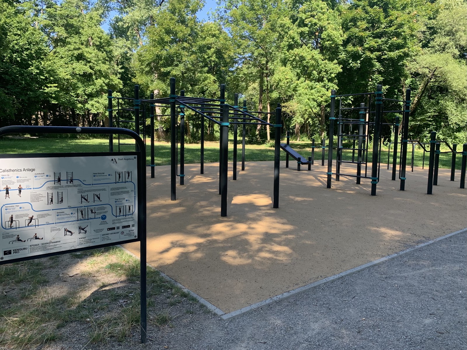 Calisthenics Park im Grieslepark
