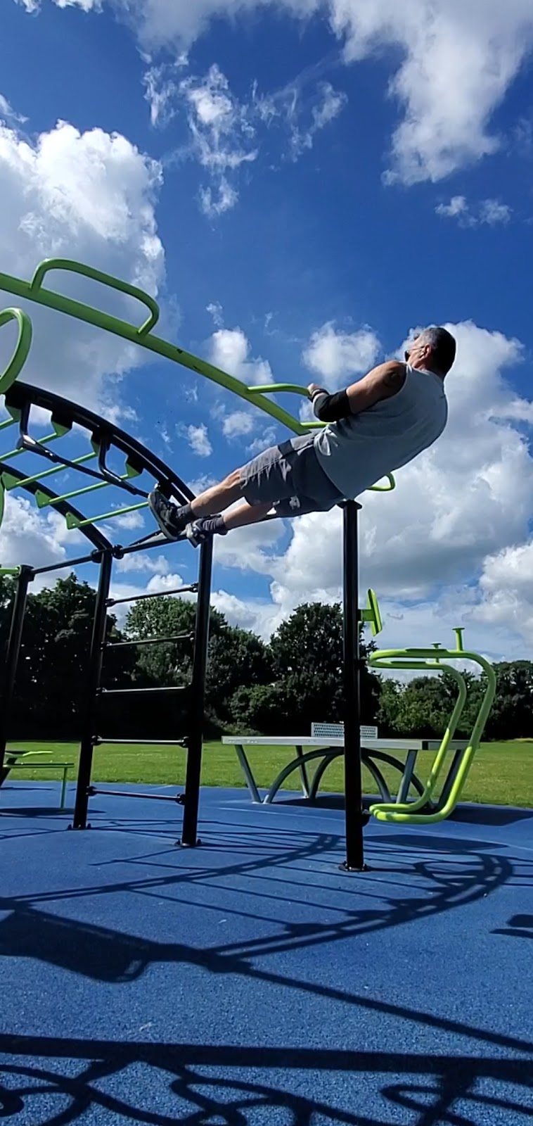Calisthenics park, outdoor gym