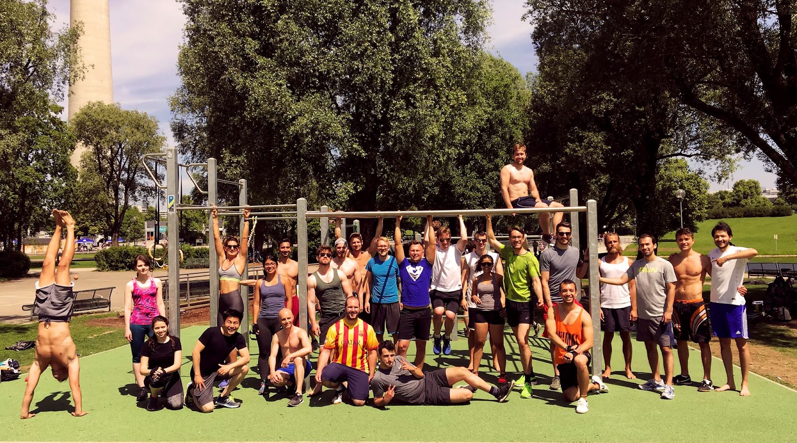 Calisthenicspark Basketball- & Streetballplatz "Olympiapark (Halbinsel)"