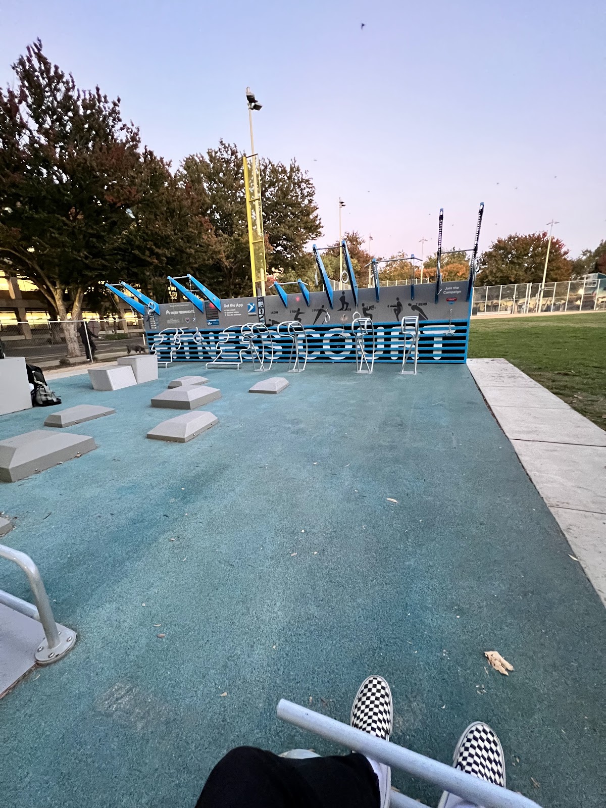 Fitness Court at Roosevelt Park
