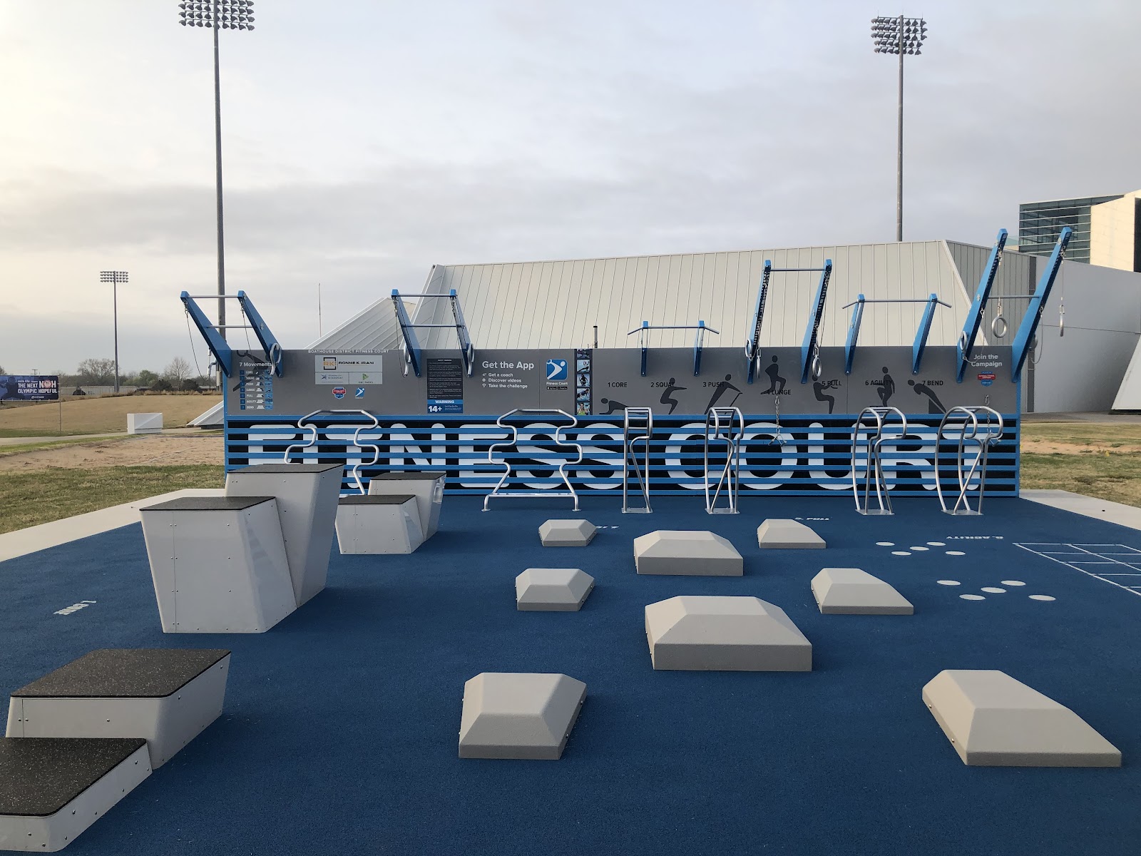 Fitness Court at Woodson Park