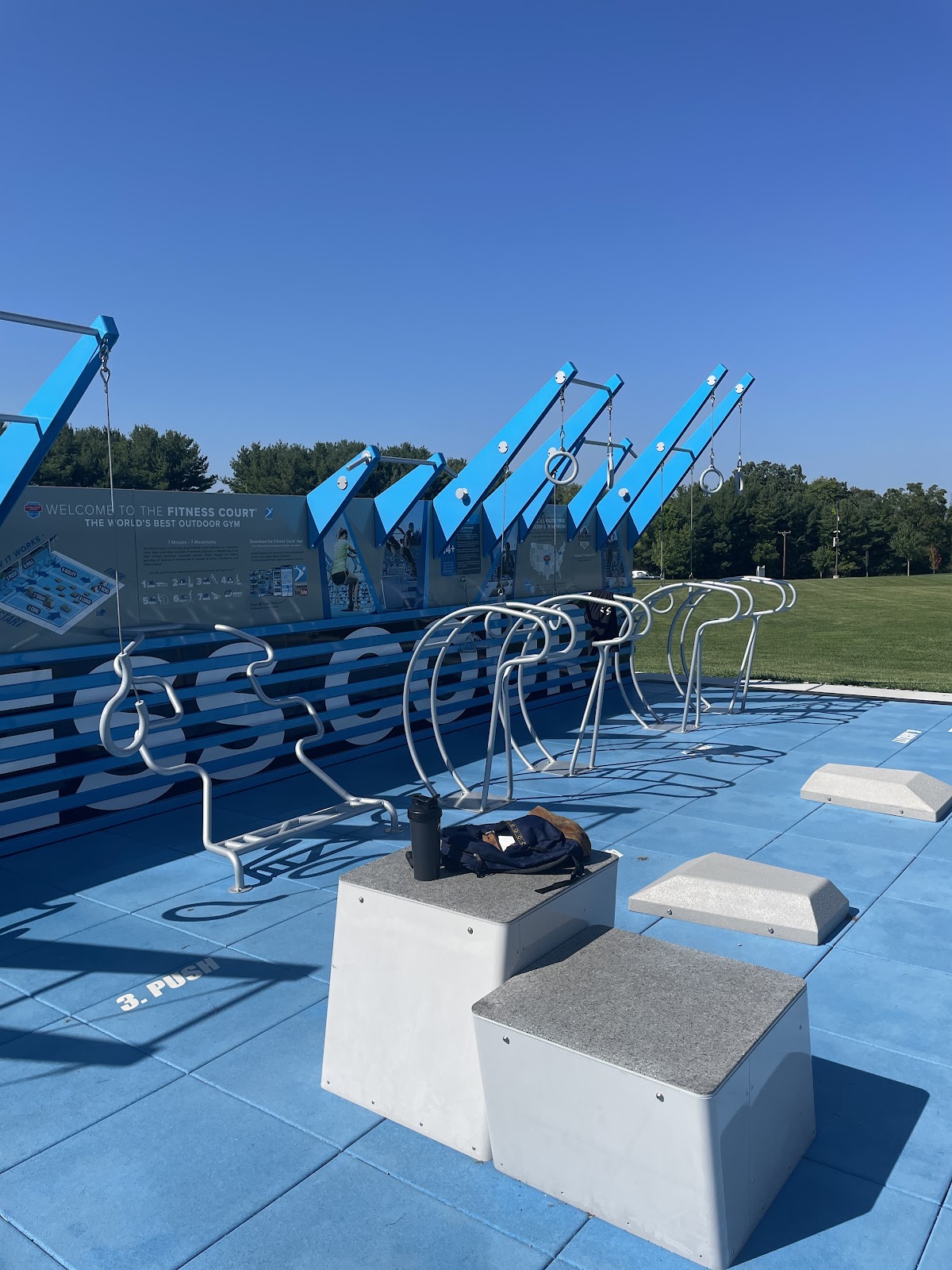 Fitness Court at Wright Fields at Veteran's Park
