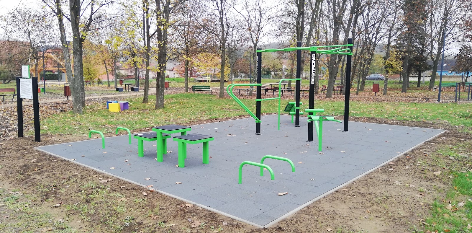 Fitneszpark - Street workout