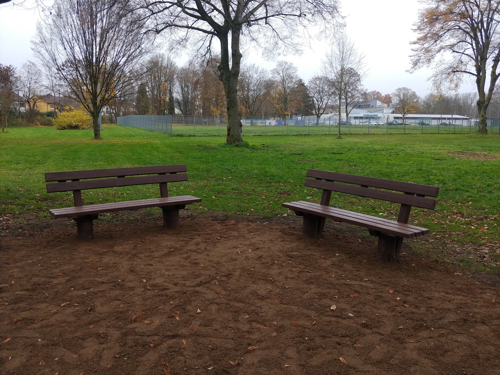 Grünanlage an der Lindenau