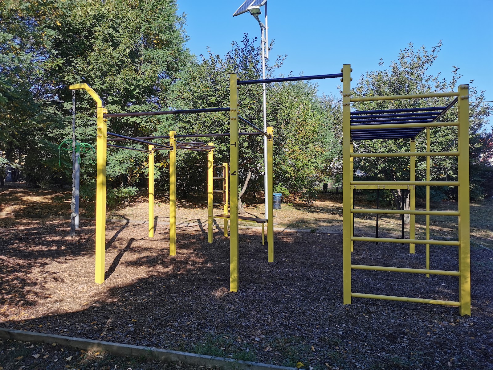 Kültéri fitness park Street workout park