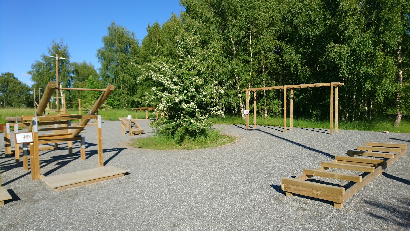 Lövsta outdoor gym