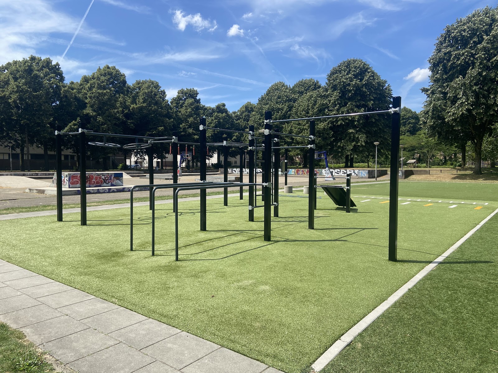 Outdoor Calisthenics Park Van Stolbergpark