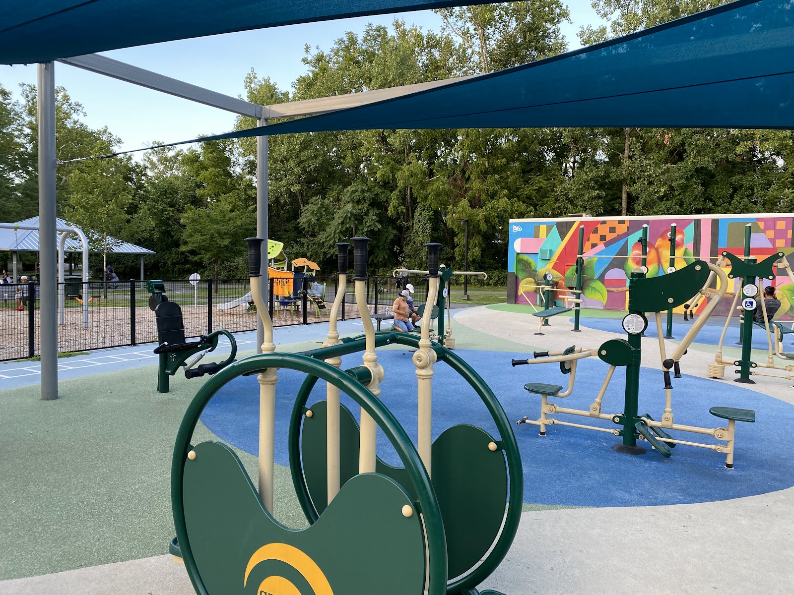 Outdoor Gym at Dewey Local Park