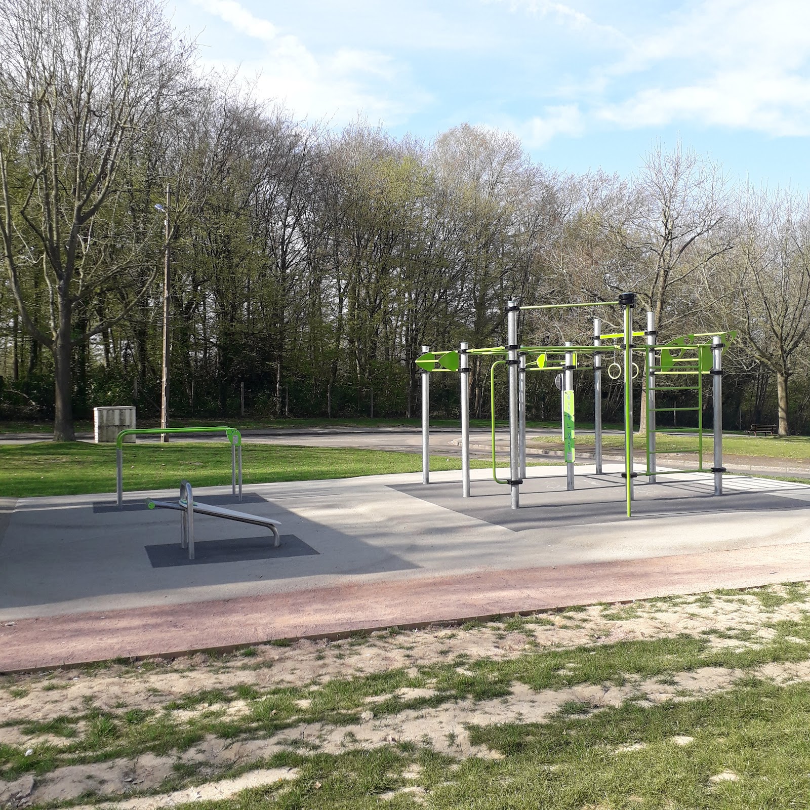 Parc Street workout - musculation en extérieur