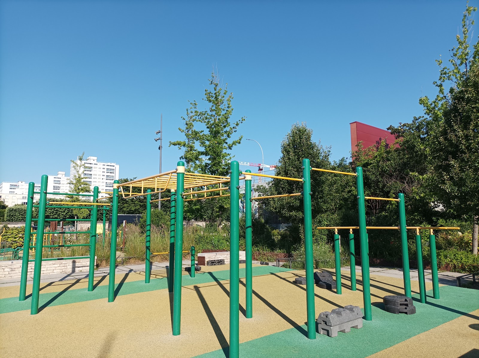 Parc de Street Workout Louise-Michel