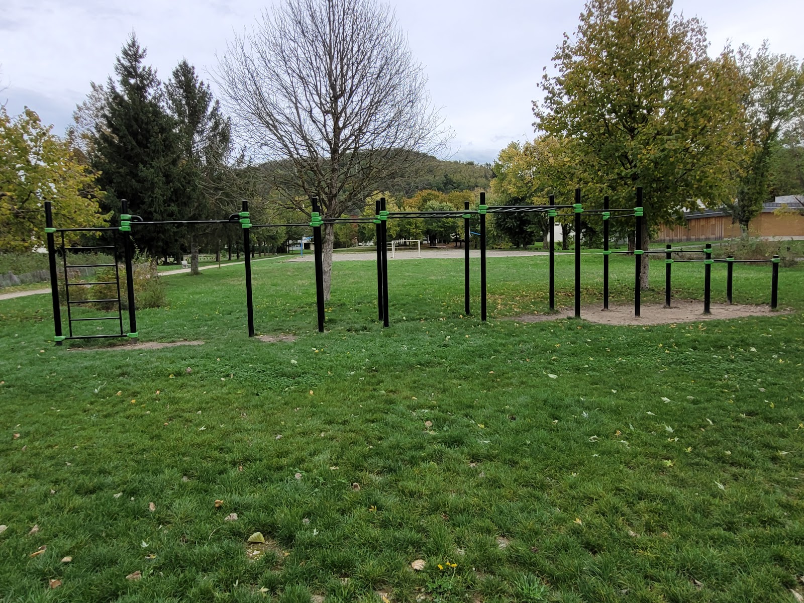 Parc de street workout - Champ - fleuri