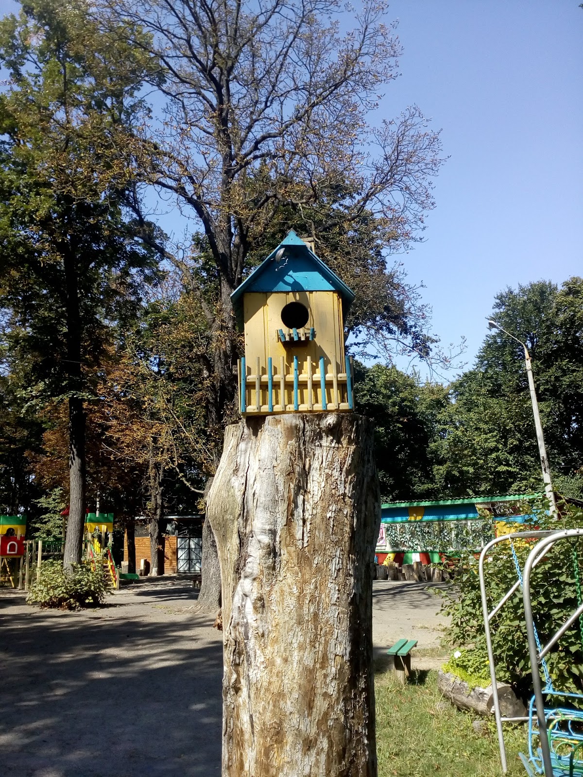 Park Im. Yu. Fedʹkovycha, Tsentr Dozvillya Dlya Ditey Ta Yunatstva