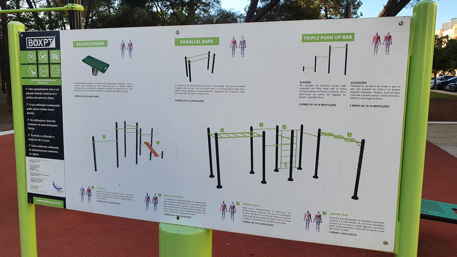 Parque de Street Workout Fidalguinhos