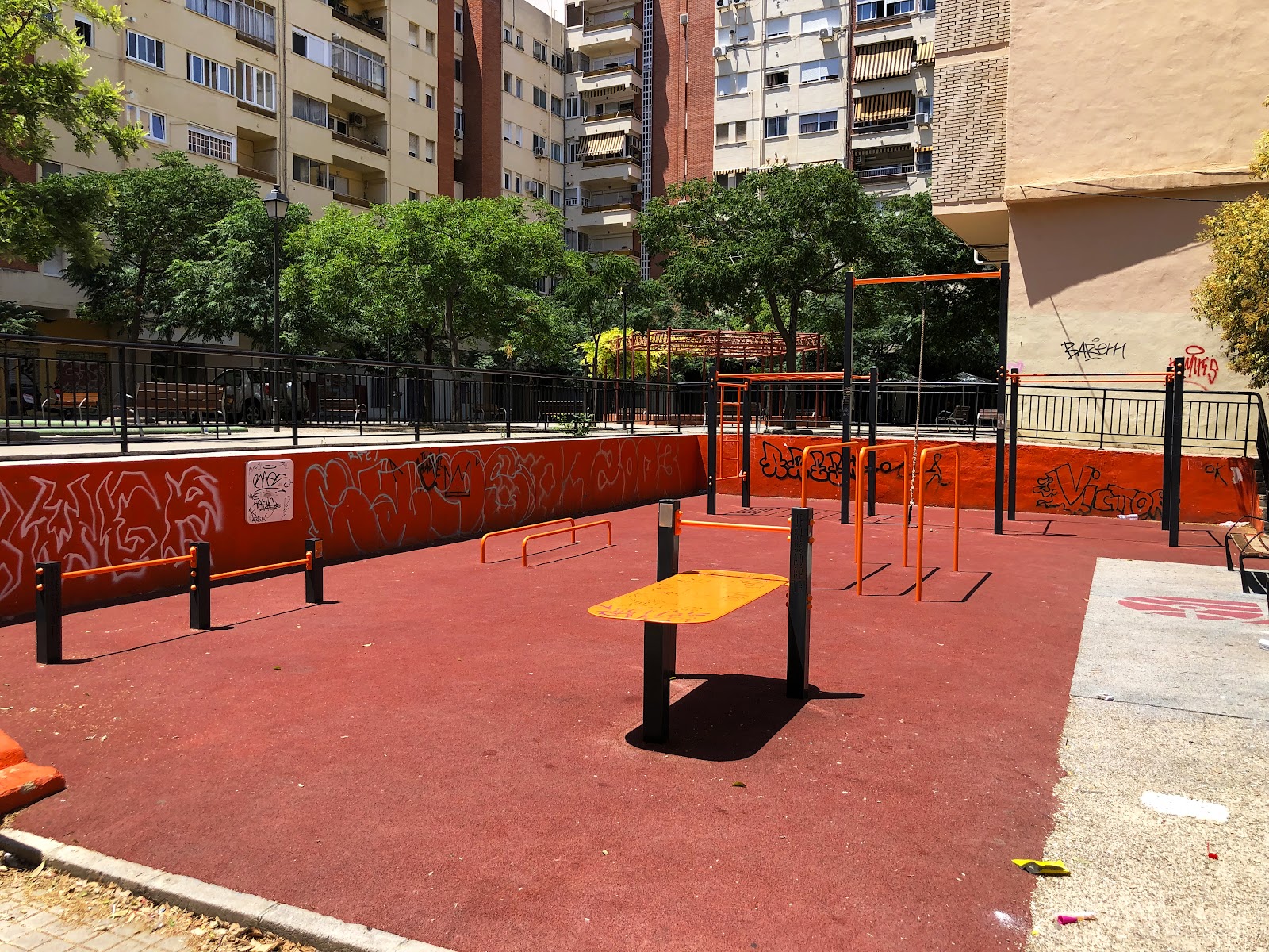 Parque de barras de calistenia - AXOS
