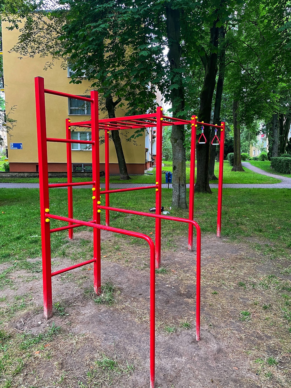 Plac do street workoutu