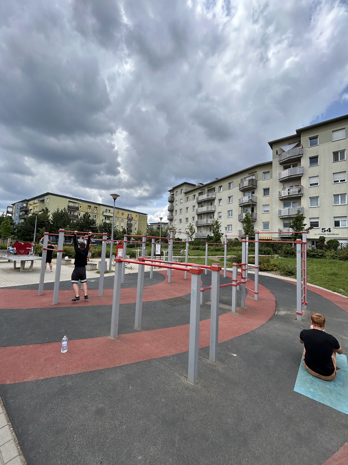 Plac do street workoutu