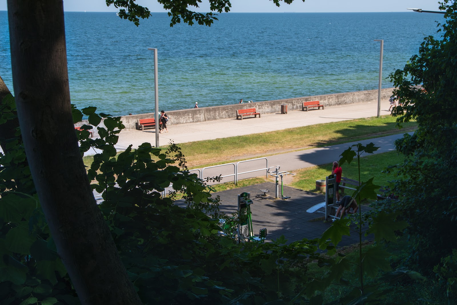 Siłownia przy bulwarze