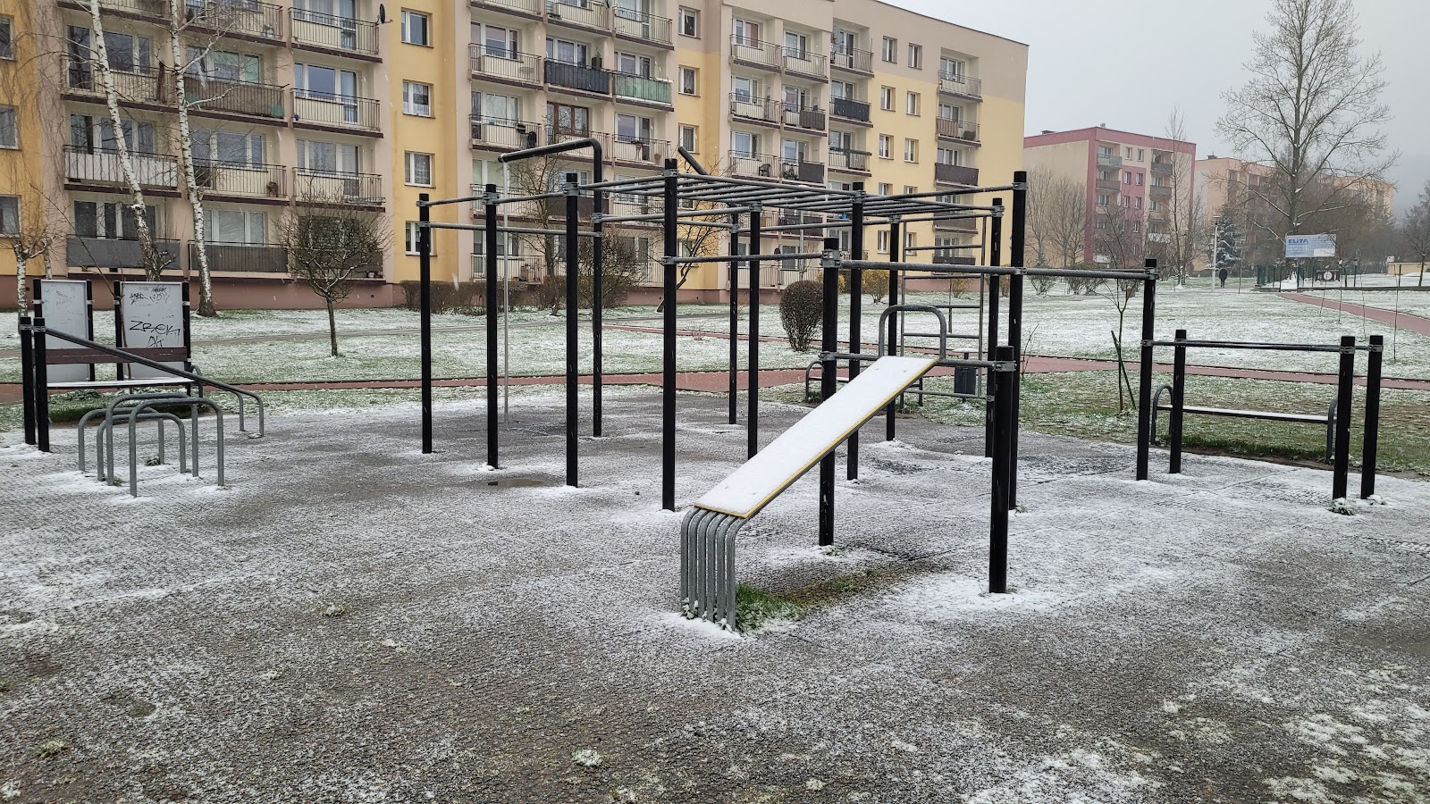 Siłownia zewnętrzna na Barwinku