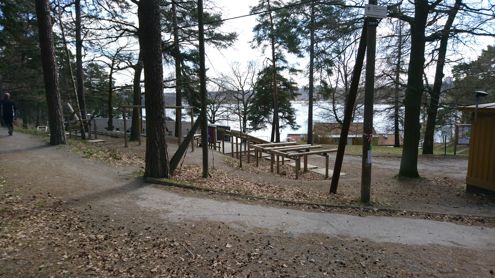 Solvik outside gym