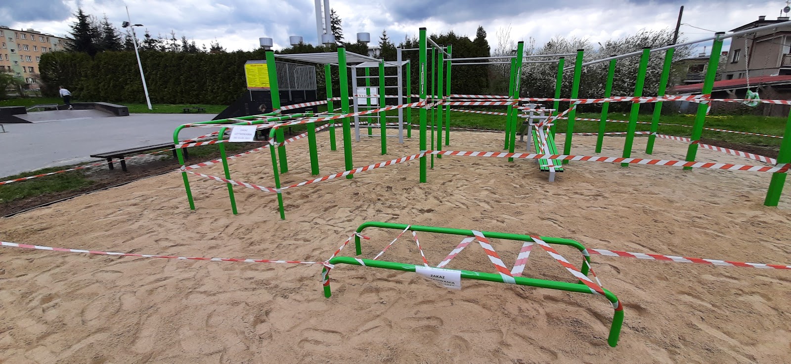 Street work out park