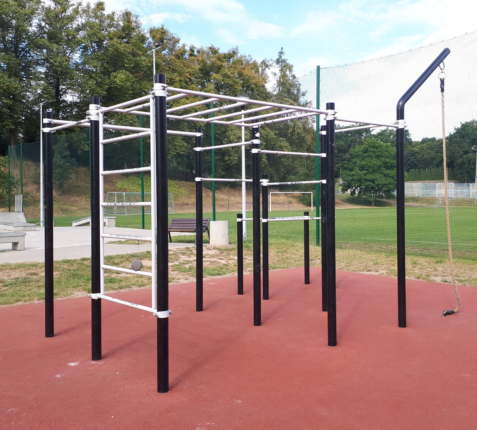 Street workout lodowisko