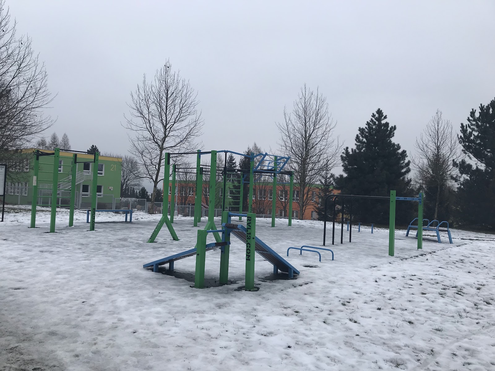 Street workout park Brno - Bystrc