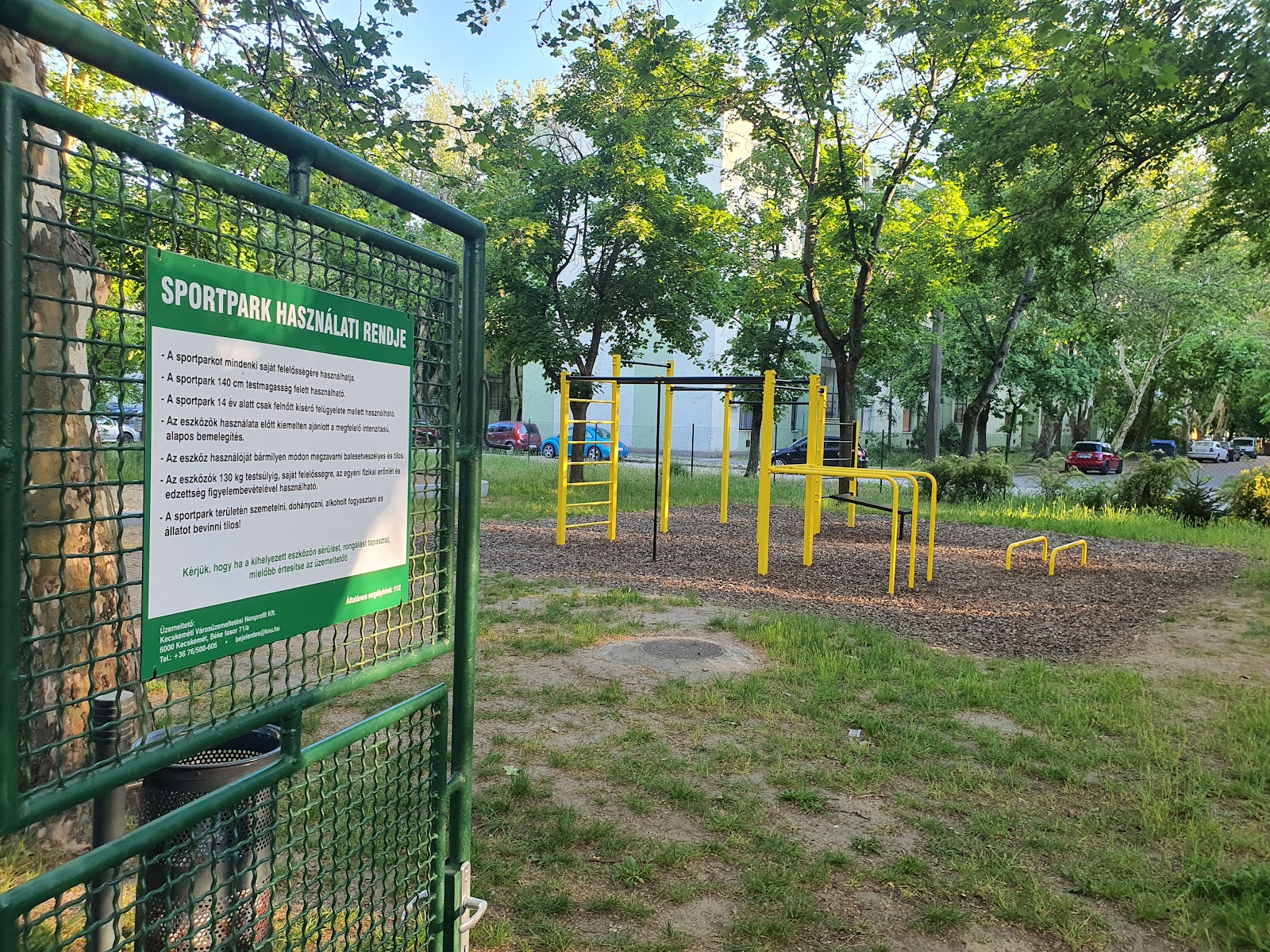 Street workout park