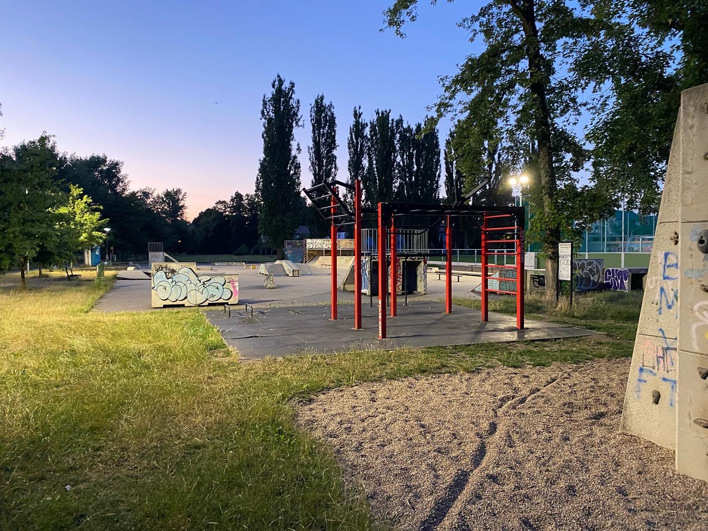 Street workout park