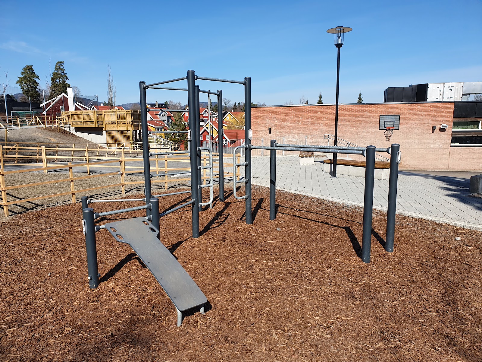 Street workout place