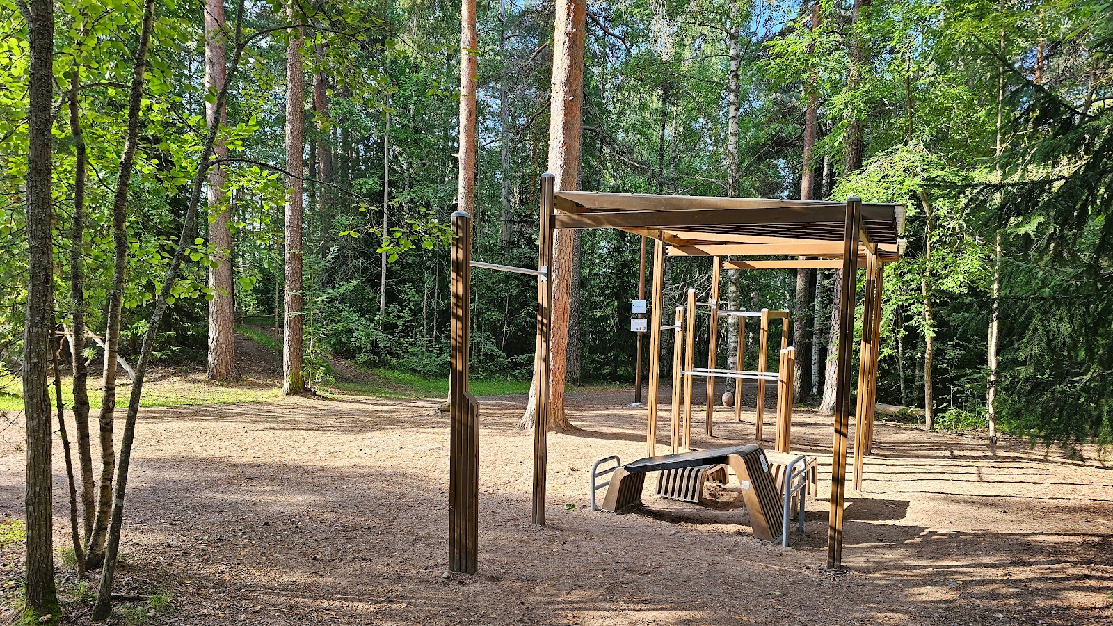 Street workout racks, Pyynikki, Tampere